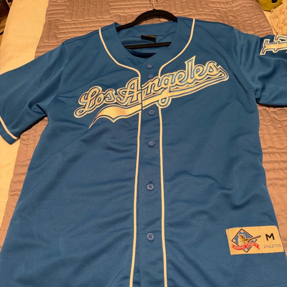 LA Dodger's Button-Front Jersey Size Med.